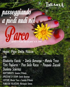 passeggiando a piedi nudi internet